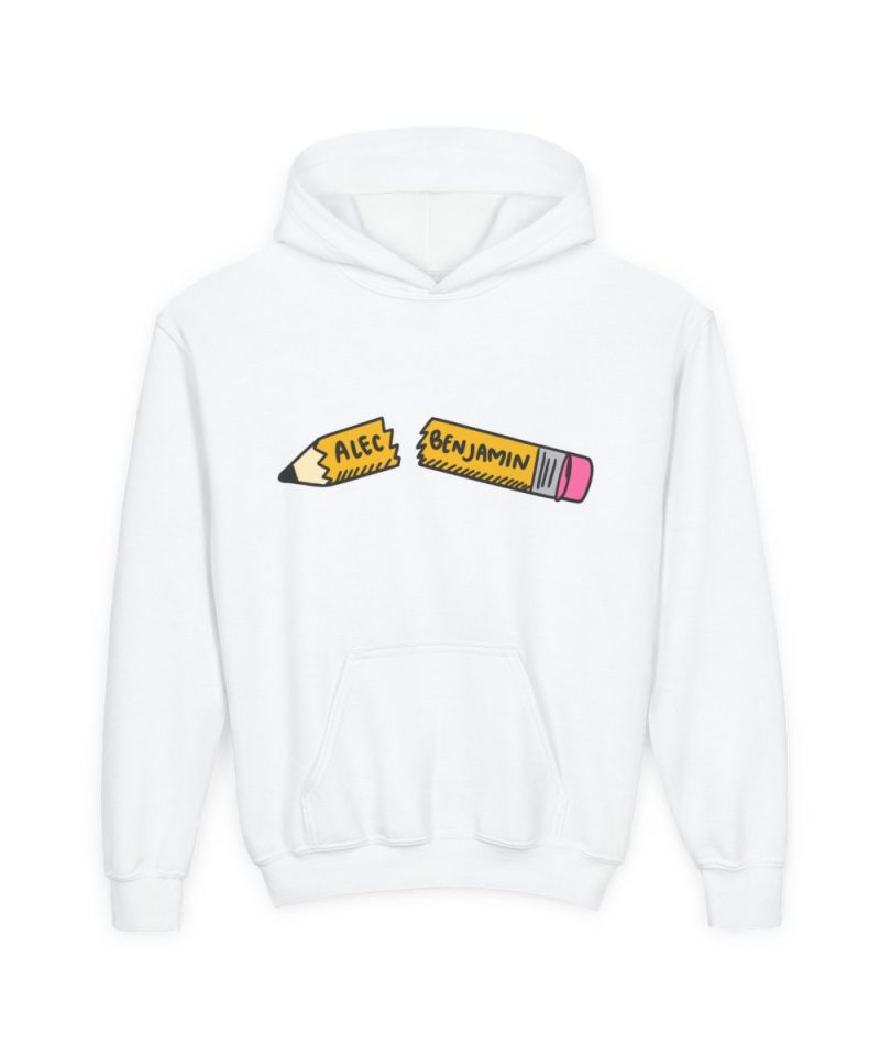 Alec Benjamin Pencil Youth Heavy Blend Hooded Sweatshirt