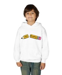 Alec Benjamin Pencil Youth Heavy Blend Hooded Sweatshirt view 4