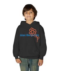 Alec Benjamin Flower Youth Heavy Blend Hooded Sweatshirt view 7
