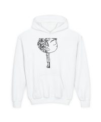 Alec Benjamin Sketch Youth Heavy Blend Hooded Sweatshirt view 1