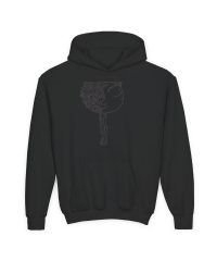 Alec Benjamin Sketch Youth Heavy Blend Hooded Sweatshirt view 2