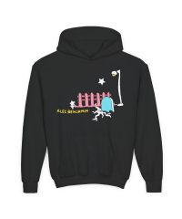 Alec Benjamin Pastel Night Youth Heavy Blend Hooded Sweatshirt view 2