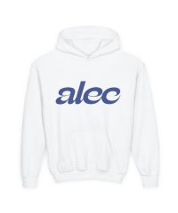 Alec Benjamin Journal Club Youth Heavy Blend Hooded Sweatshirt view 1