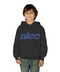 Alec Benjamin Journal Club Youth Heavy Blend Hooded Sweatshirt view 7