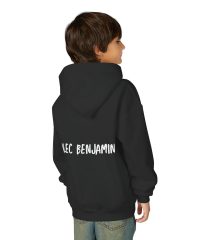 Alec Benjamin Therapy Youth Heavy Blend Hooded Sweatshirt view 8