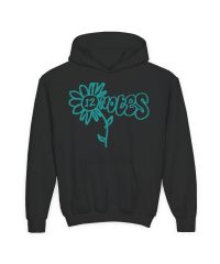 Alec Benjamin 12 Notes Daisy Youth Heavy Blend Hooded Sweatshirt view 2