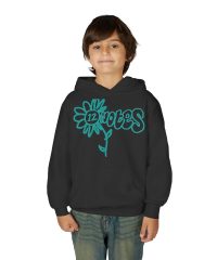 Alec Benjamin 12 Notes Daisy Youth Heavy Blend Hooded Sweatshirt view 7