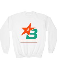 Alec Benjamin Retro Sport Youth Crewneck Sweatshirt view 1