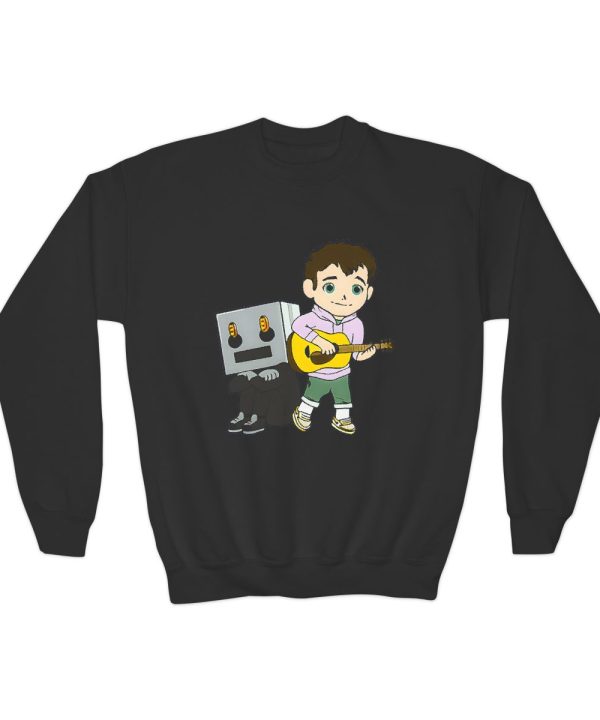 Alec Benjamin I Built a Friend Youth Crewneck Sweatshirt