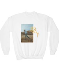 Alec Benjamin Golden Field Youth Crewneck Sweatshirt view 1