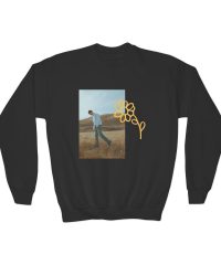 Alec Benjamin Golden Field Youth Crewneck Sweatshirt view 2