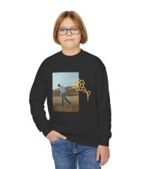 Alec Benjamin Golden Field Youth Crewneck Sweatshirt view 7
