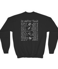 Alec Benjamin Therapy Tour Youth Crewneck Sweatshirt view 6