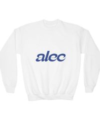 Alec Benjamin Journal Club Youth Crewneck Sweatshirt view 1