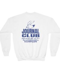 Alec Benjamin Journal Club Youth Crewneck Sweatshirt view 3