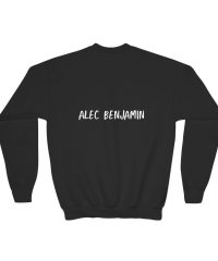 Alec Benjamin Therapy Youth Crewneck Sweatshirt view 6