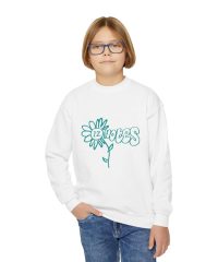Alec Benjamin 12 Notes Daisy Youth Crewneck Sweatshirt view 4