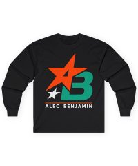 Alec Benjamin Retro Sport Unisex Ultra Cotton Long Sleeve Tee view 2