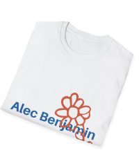 Alec Benjamin Flower Unisex Softstyle T-Shirt view 5