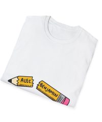 Alec Benjamin Pencil Unisex Softstyle T-Shirt view 5
