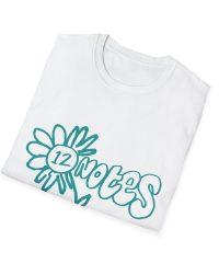 Alec Benjamin 12 Notes Daisy Unisex Softstyle T-Shirt view 5