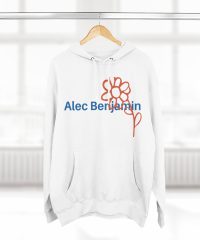 Alec Benjamin Flower Three-Panel Fleece Hoodie view 5