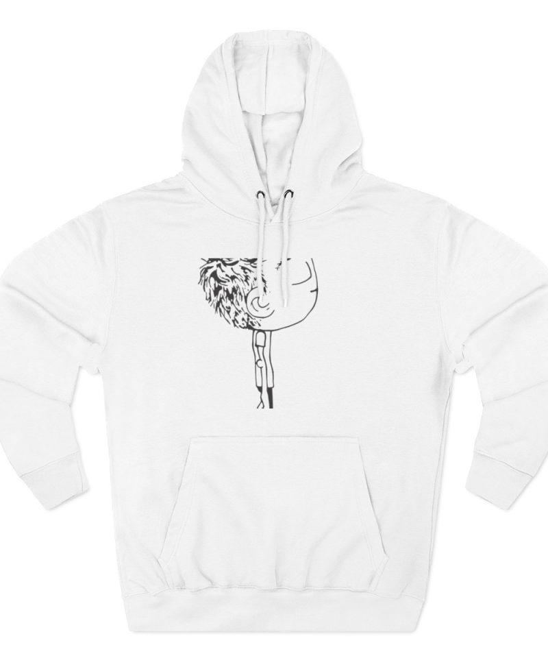 Alec Benjamin Sketch Three-Panel Fleece Hoodie