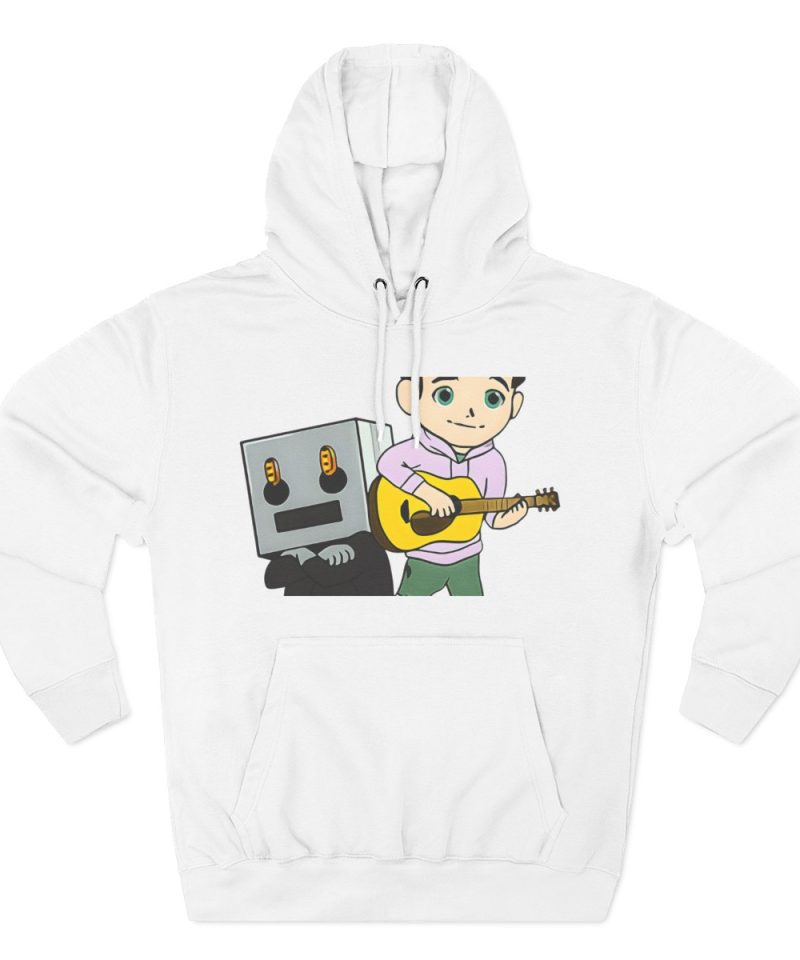 Alec Benjamin I Built a Friend Three-Panel Fleece Hoodie
