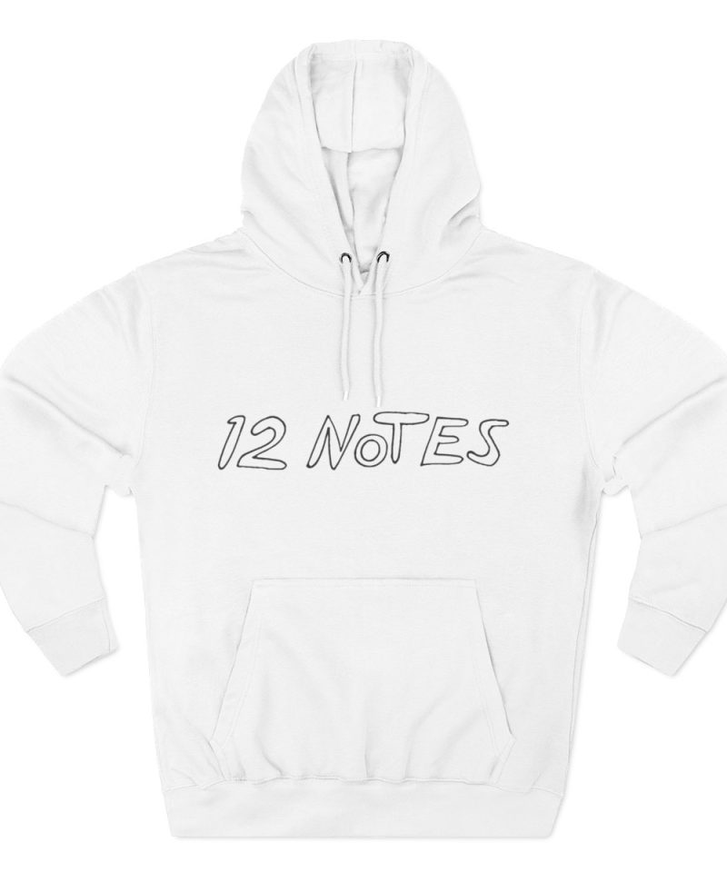 Alec Benjamin 12 Notes Tour Three-Panel Fleece Hoodie
