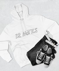 Alec Benjamin 12 Notes Tour Three-Panel Fleece Hoodie view 4